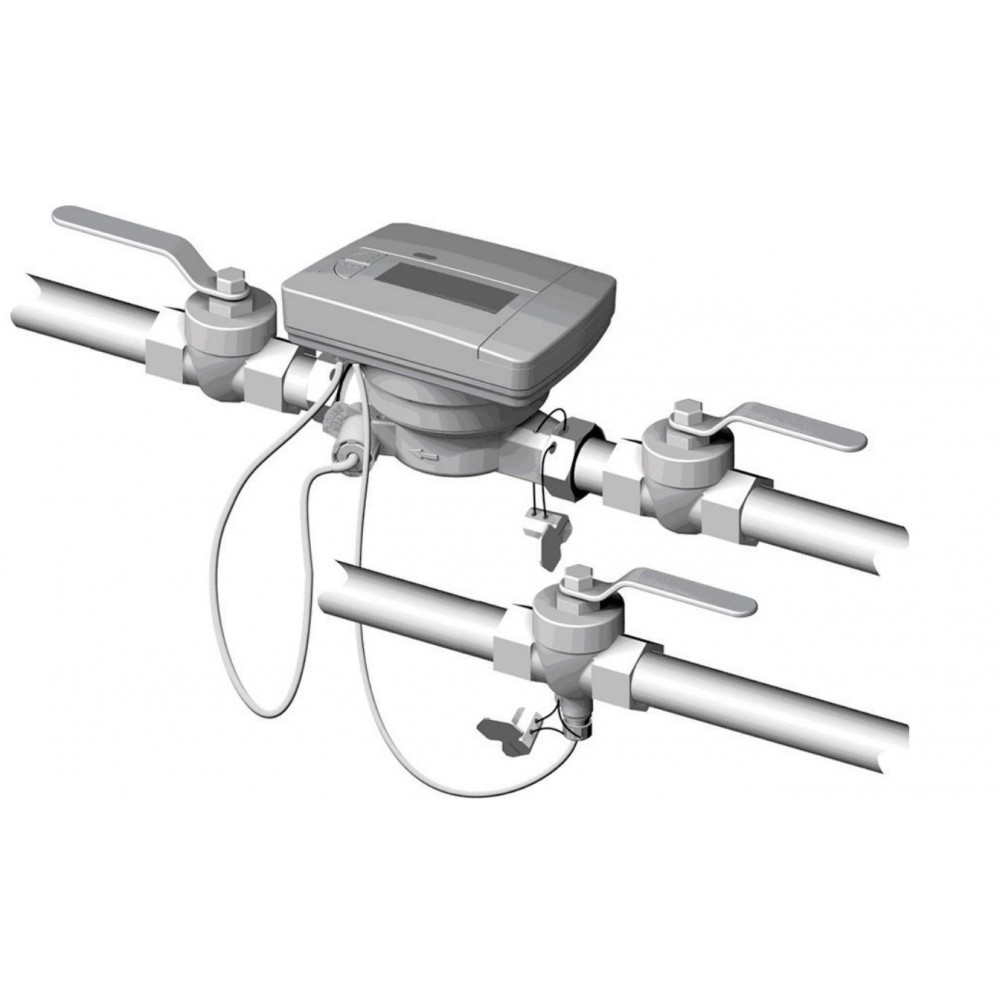 Siemens WFM502 Heat meter + installation Kit | Central Heating | Plumbing |