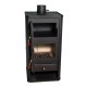Wood burning stove with oven Prity FM 12.1kW, Log | Wood Burning Stoves | Stoves |