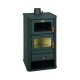 Wood burning stove with oven Prity FM 12.1kW, Log | Wood Burning Stoves | Stoves |