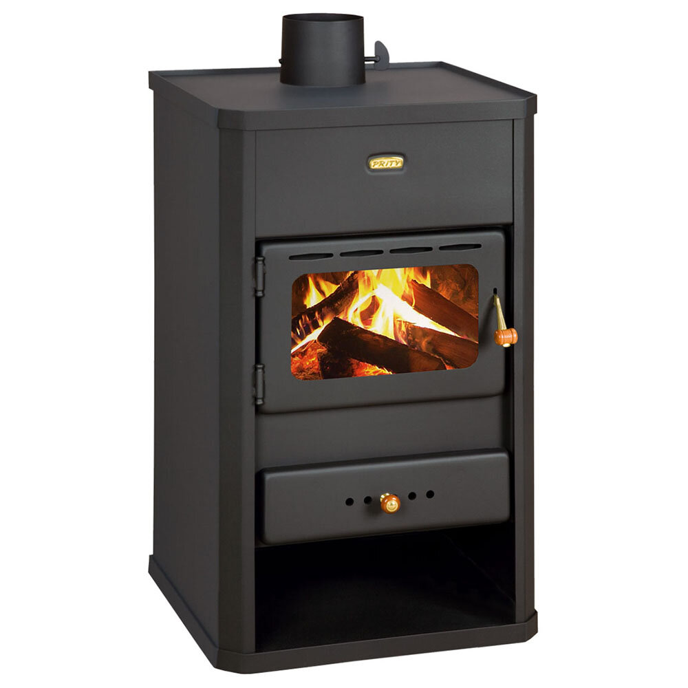 Wood burning stove Prity S1, 10.4kW, Log | Wood Burning Stoves | Stoves |
