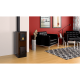 Wood burning stove Alfa Plam Vulkan S 4kW Brown, Log | Wood Burning Stoves | Stoves |