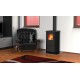 Wood burning stove Alfa Plam Elita 2 Anthracite 6kW, Log | Wood Burning Stoves | Stoves |