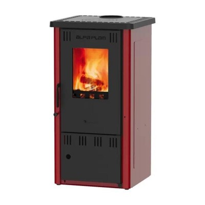 Wood burning stove Alfa Plam Elita 2 Red 6kW, Log - Product Comparison
