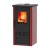 Wood burning stove Alfa Plam Elita 2 Red 6kW, Log