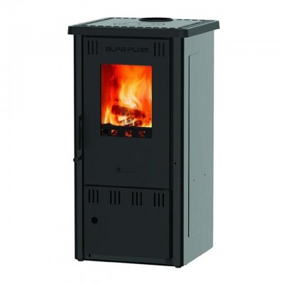 Wood burning stove Alfa Plam Elita 2 Anthracite 6kW, Log - Product Comparison
