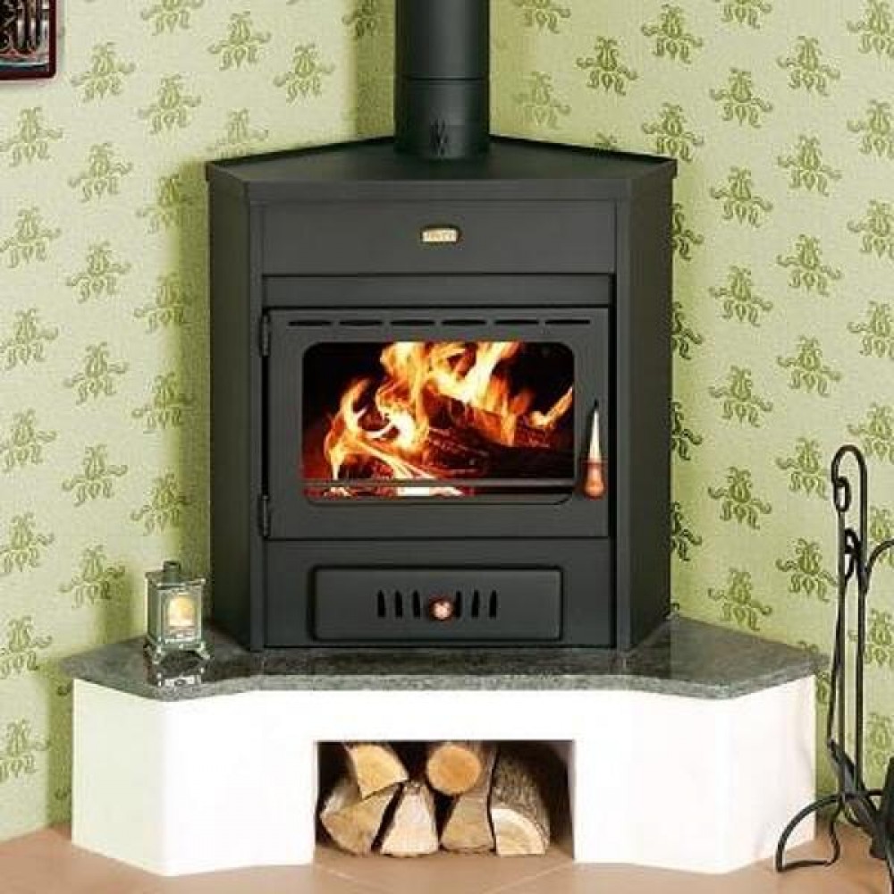 Wood Burning Stove With Back Boiler Prity AM W12, 13.3kW | Multi Fuel Stoves With Back Boiler | Stoves |
