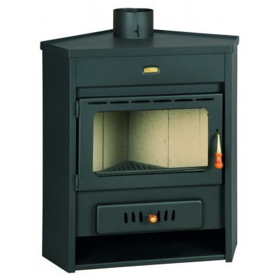 Wood Burning Stove With Back Boiler Prity AM W12, 13.3kW - Prity