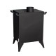 Wood burning stove Zvezda Retro G 6kW, Log | Wood Burning Stoves | Stoves |