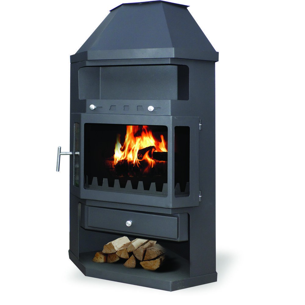 Wood burning stove Zvezda Fantasia 10.8kW, Log | Wood Burning Stoves | Stoves |