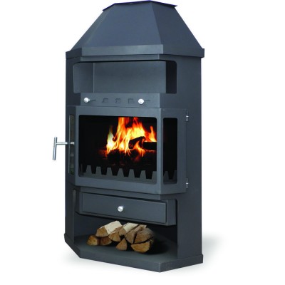 Wood burning stove Zvezda Fantasia 10.6kW, Log - Product Comparison