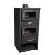 Wood burning boiler stove with oven Zvezda MF VR 9, 17.2kW | Multi Fuel Stoves With Back Boiler | Stoves |