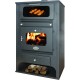 Wood burning stove with back boiler and oven Zvezda GF VR 16, 15.4kW | Multi Fuel Stoves With Back Boiler | Stoves |