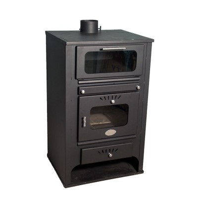 Wood burning stove with back boiler and oven Zvezda GF VR 16, 15.4kW - Product Comparison