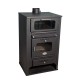 Wood burning stove with back boiler and oven Zvezda GF VR 16, 15.4kW | Multi Fuel Stoves With Back Boiler | Stoves |