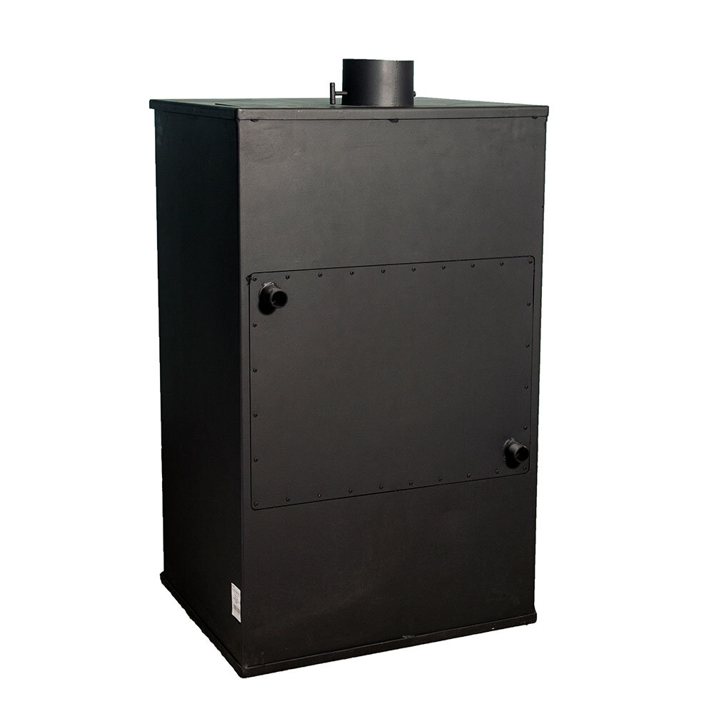 Wood burning stove with back boiler and oven Zvezda GF VR 16, 15.4kW | Multi Fuel Stoves With Back Boiler | Stoves |