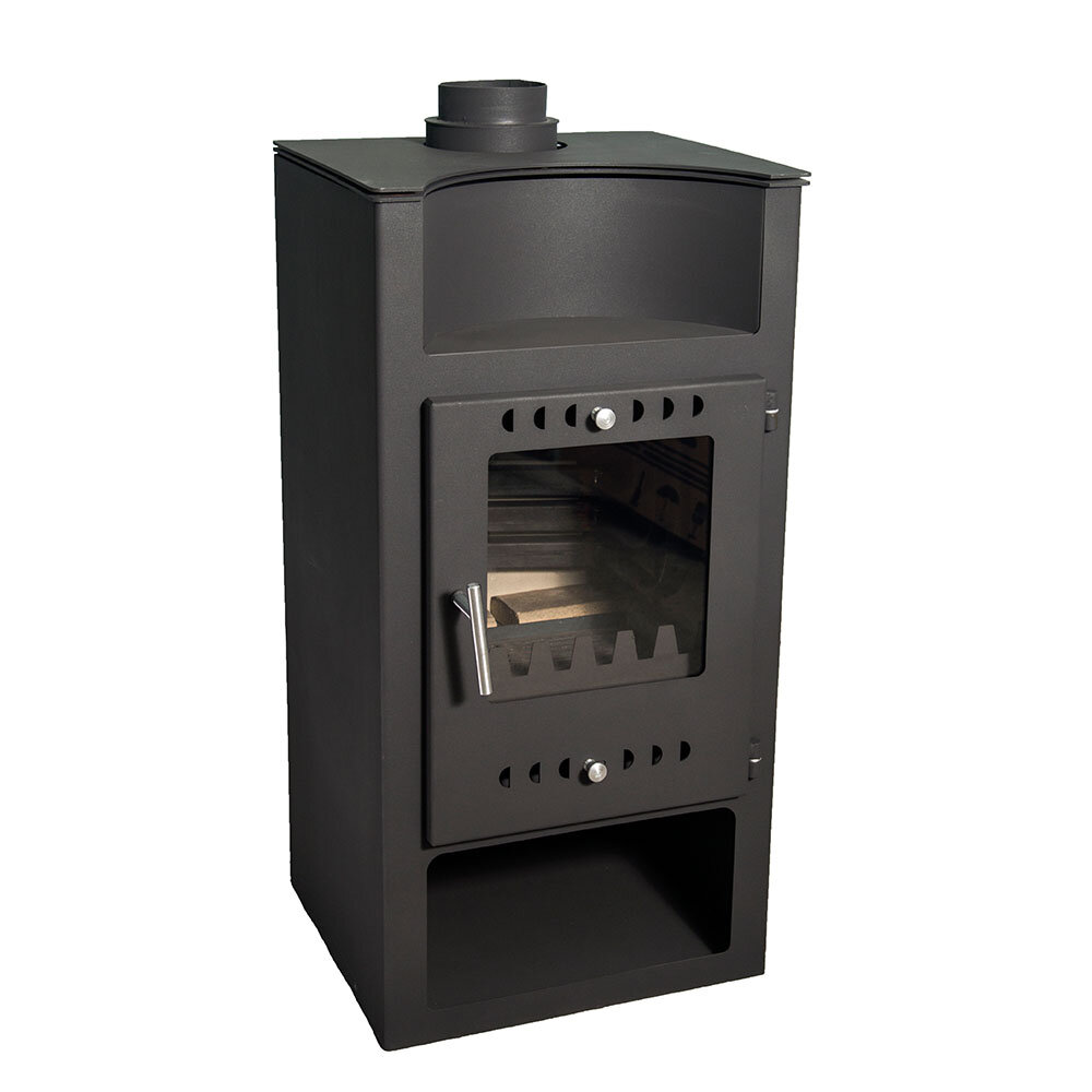 Multi Fuel Boiler Stove Zvezda Via VR 9, 15kW | Multi Fuel Stoves With Back Boiler | Stoves |
