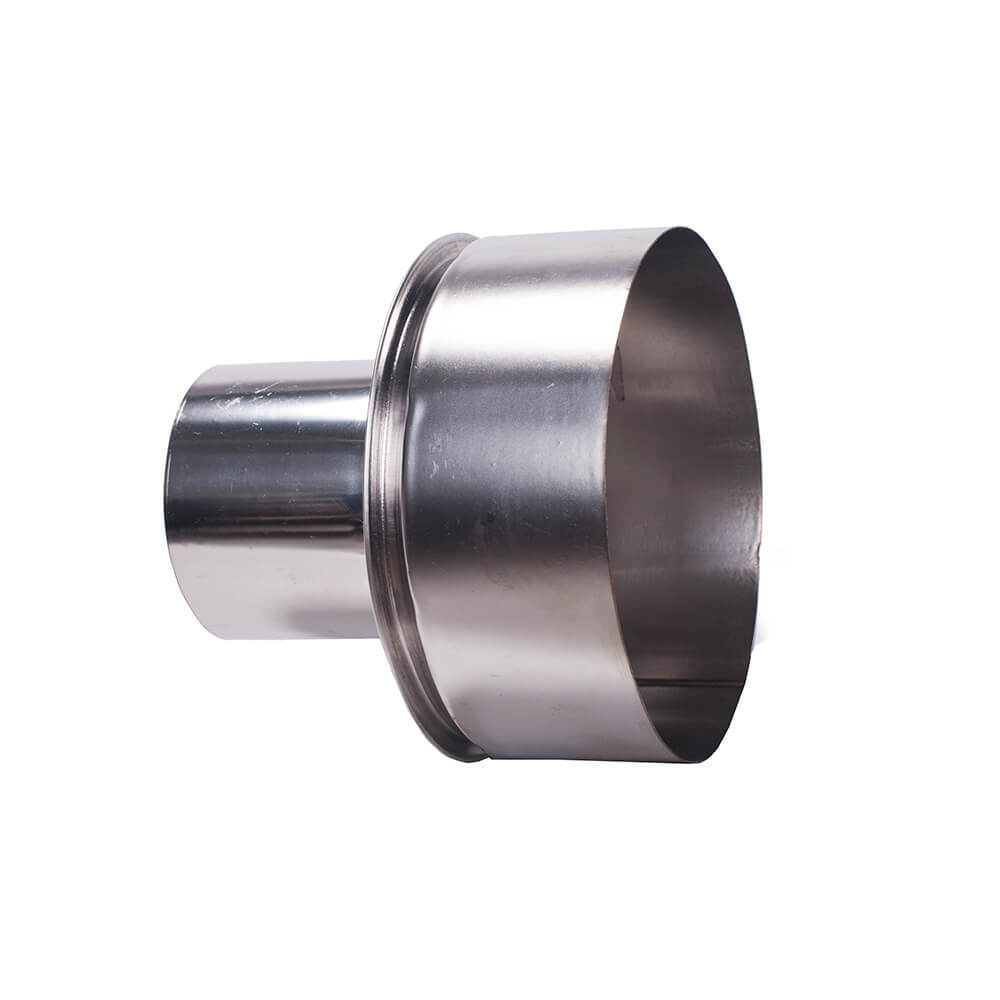 Flue kit for pellet stove, Stainless steel AISI 304, 80-120mm | Flue Kits | Chimney |