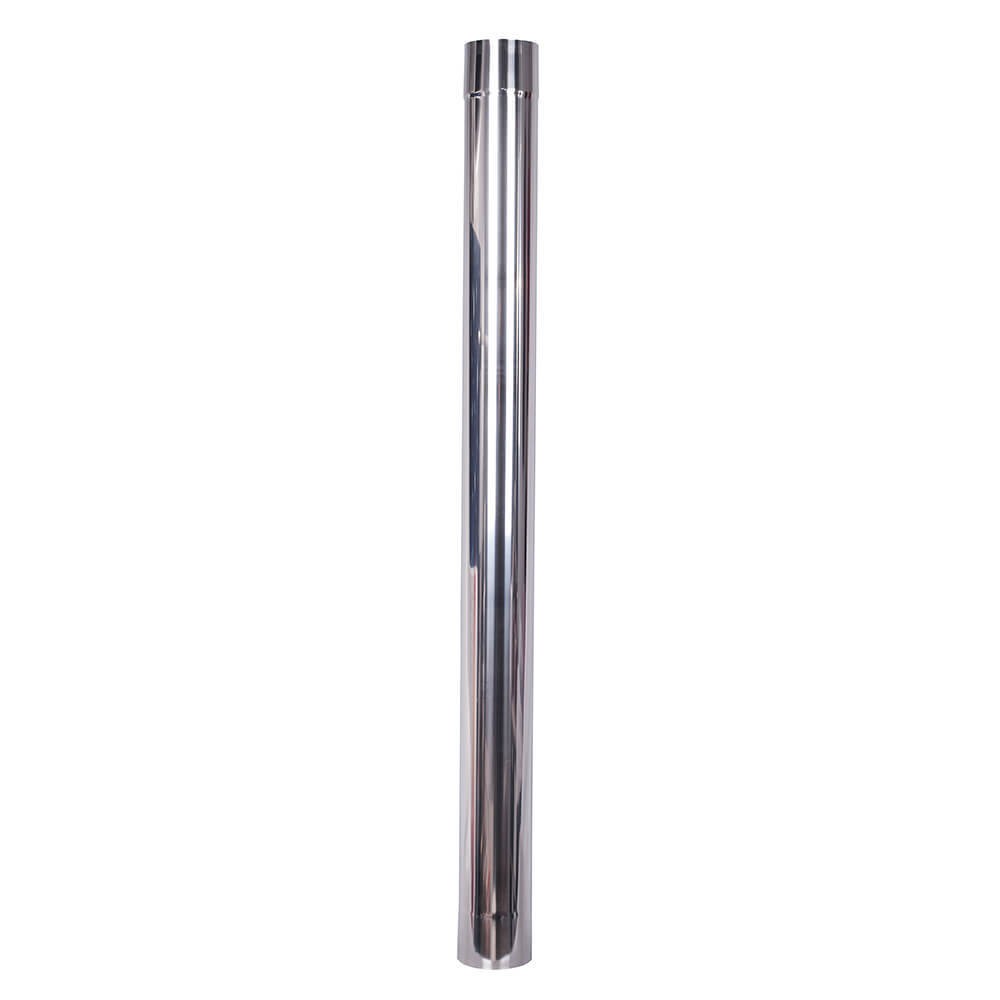 Flue kit for pellet stove, Stainless steel AISI 304, 80-120mm | Flue Kits | Chimney |