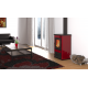 Wood burning stove Alfa Plam Lara 8kW Red, Log | Wood Burning Stoves | Stoves |