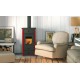 Wood burning stove Alfa Plam Elita 3 7kW Red, Log | Wood Burning Stoves | Stoves |