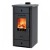 Wood burning stove Alfa Plam Elita 3 Anthracite 7kW, Log