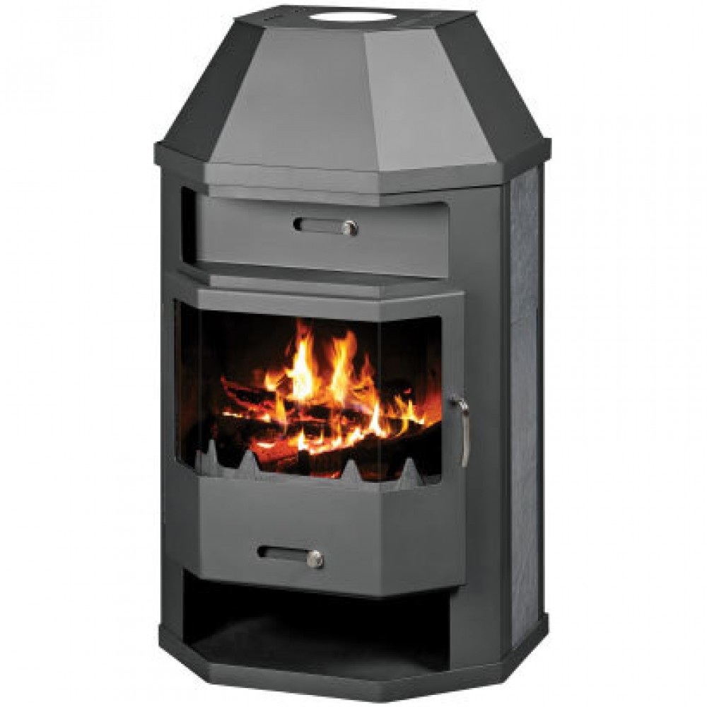 Multi Fuel Boiler Stove Victoria 05 Titan ASBO-tw 14.1kW | Multi Fuel Stoves With Back Boiler | Stoves |