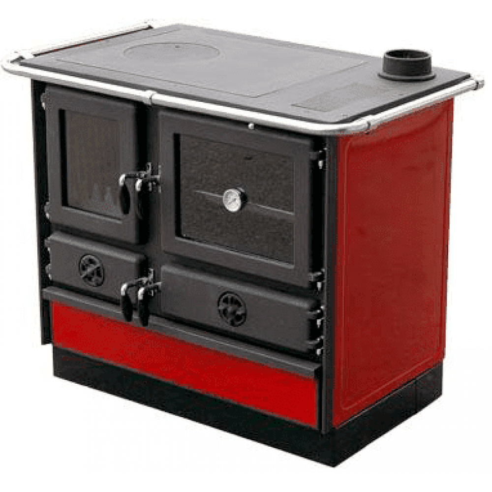 Wood burning cooker MBS Magnum Right, 13kW