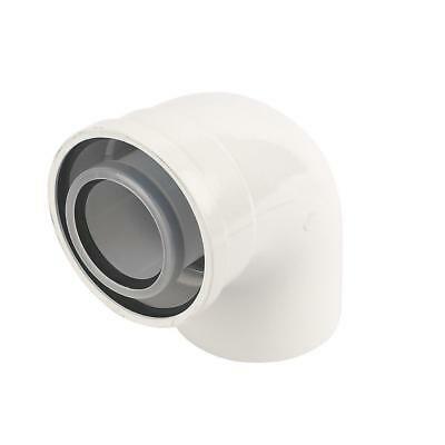 Coaxial 90° flue elbow for gas boiler Bosch Ø60/100mm - Chimney