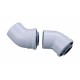 Set of 2 coaxial 45° flue elbow for gas boiler Bosch Ø60/100mm | Accessories for Gas Boilers | Gas |