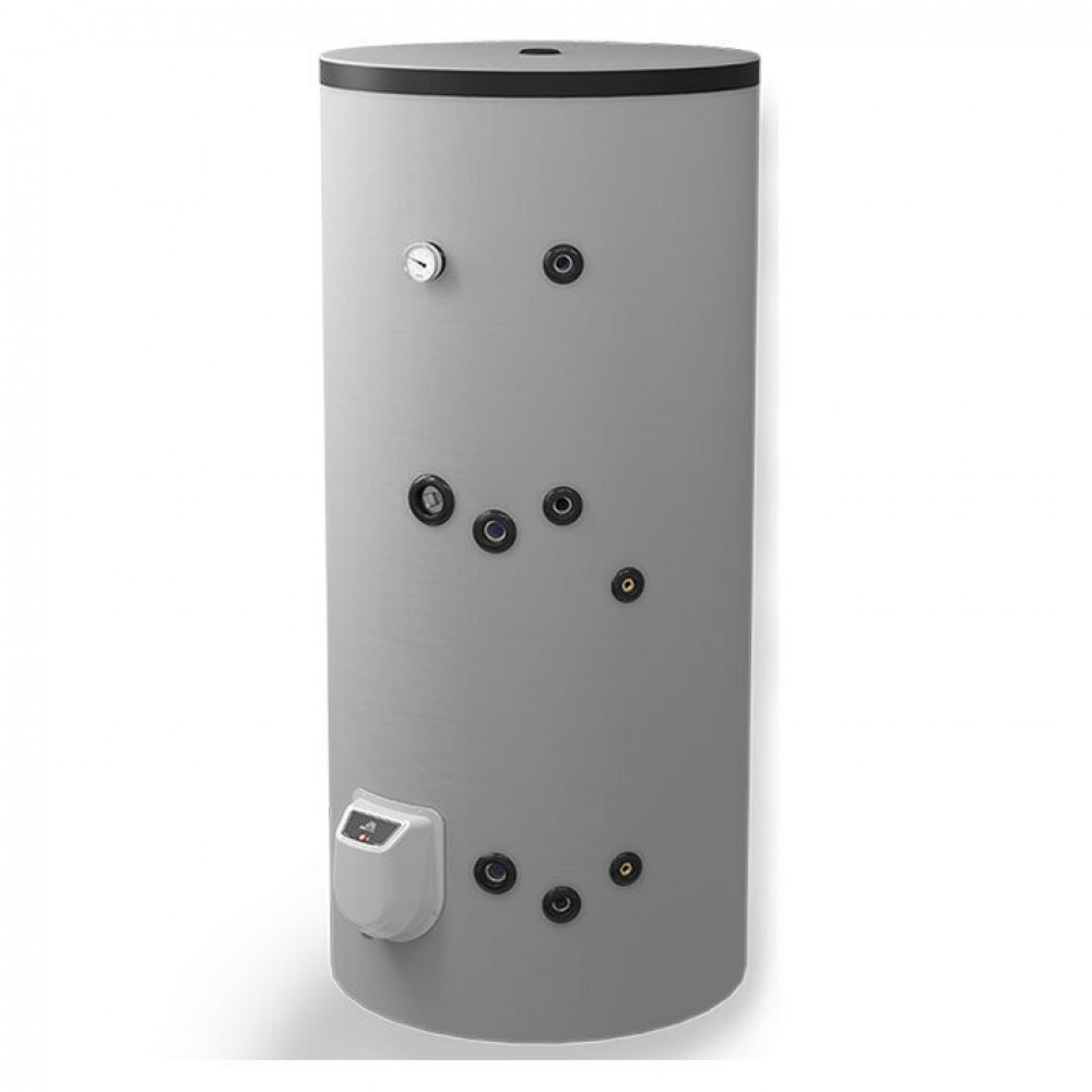 Hot Water Cylinder Eldom Stainless Free standing 500L, One heat exchanger | Hot Water Cylinders | DHW Cylinders & Buffers |