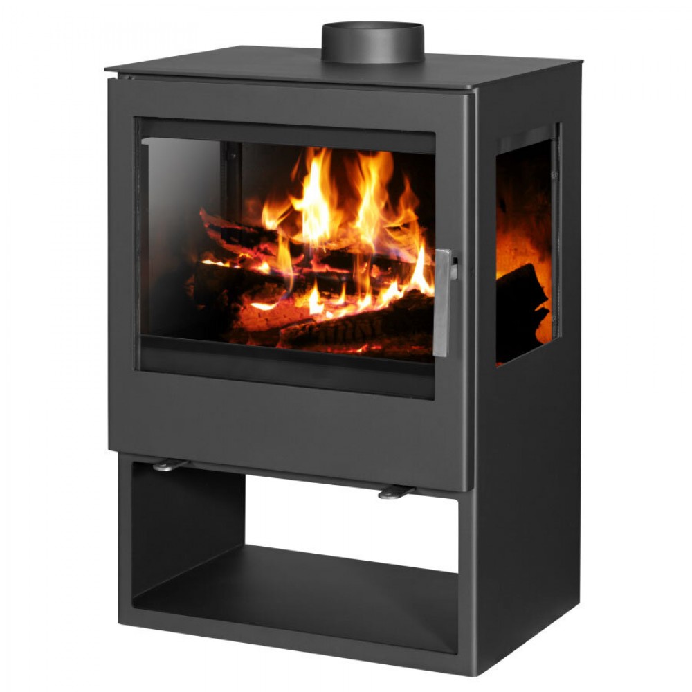 Wood burning stove Victroria 05 Modena Vision 9,8kW, Log | Wood Burning Stoves | Stoves |