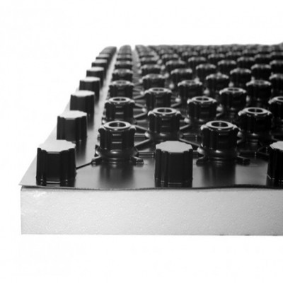 Insulation for underfloor heating HIPS600 EPS150 TECHNIC 23+22, 1,12m² - Central Heating