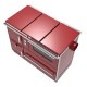 Wood cooker stove with back boiler Alfa Plam Alfa Term 35 Red Right, 32kW | Wood Cooker Stoves |  |