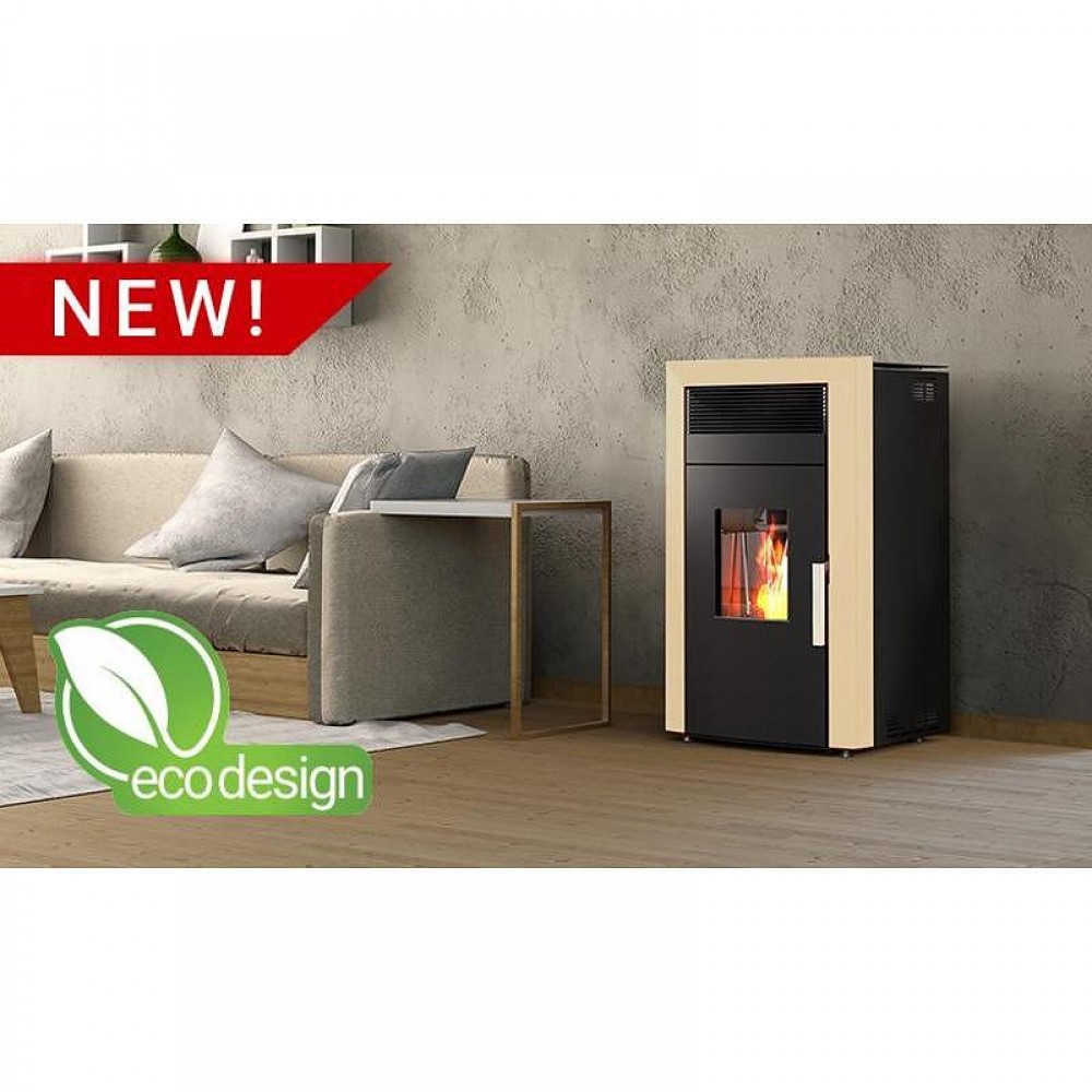 Pellet stove with back boiler Alfa Plam Commo 12, 12kW | Pellet Stoves With Back Boiler | Pellet Stoves |