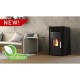 Pellet stove with back boiler Alfa Plam Commo 12 Black, 12kW | Pellet Stoves With Back Boiler | Pellet Stoves |