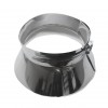 Flue Collar / Flange Pitch 8° up to 30° for Flue Pipe Top Plate, Stainless steel AISI 304, Diameter 130-350mm, Ф350