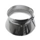 Flue Collar / Flange Pitch 8° up to 30° for Flue Pipe Top Plate, Stainless steel AISI 304, Diameter 130-350mm | Stove pipe rosettes | Chimney |