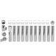 Flue kit Stainless steel Insulated Ф130 (inner diameter), 11.7m | Flue Kits | Chimney |