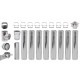 Flue kit Stainless steel Insulated Ф130 (inner diameter), 9.7m | Flue Kits | Chimney |