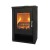 Wood burning stove Verso Lheia Black, 7.5 kW