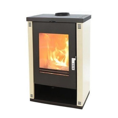 Wood burning stove Verso Theia, Ivory, 9kW - Verso