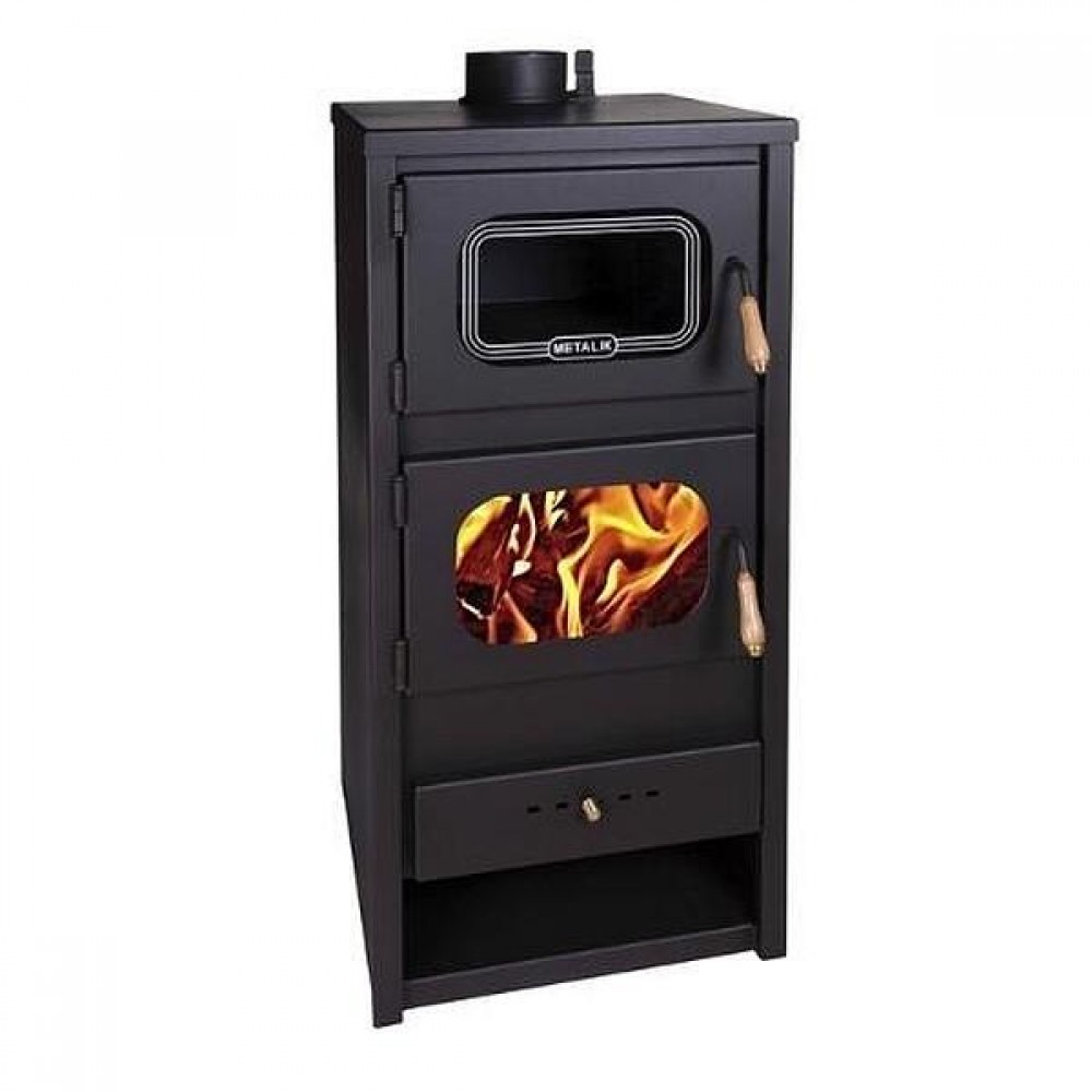 Wood burning stove with oven Balkan Energy Classic, 13 kW | Wood Burning Stoves | Stoves |