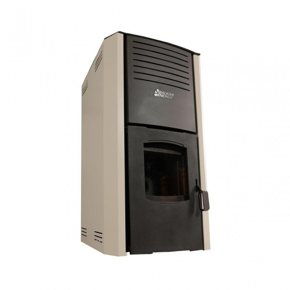 Pellet stove with back boiler Balkan Energy Bertha, 35kW | Pellet Stoves With Back Boiler | Pellet Stoves |