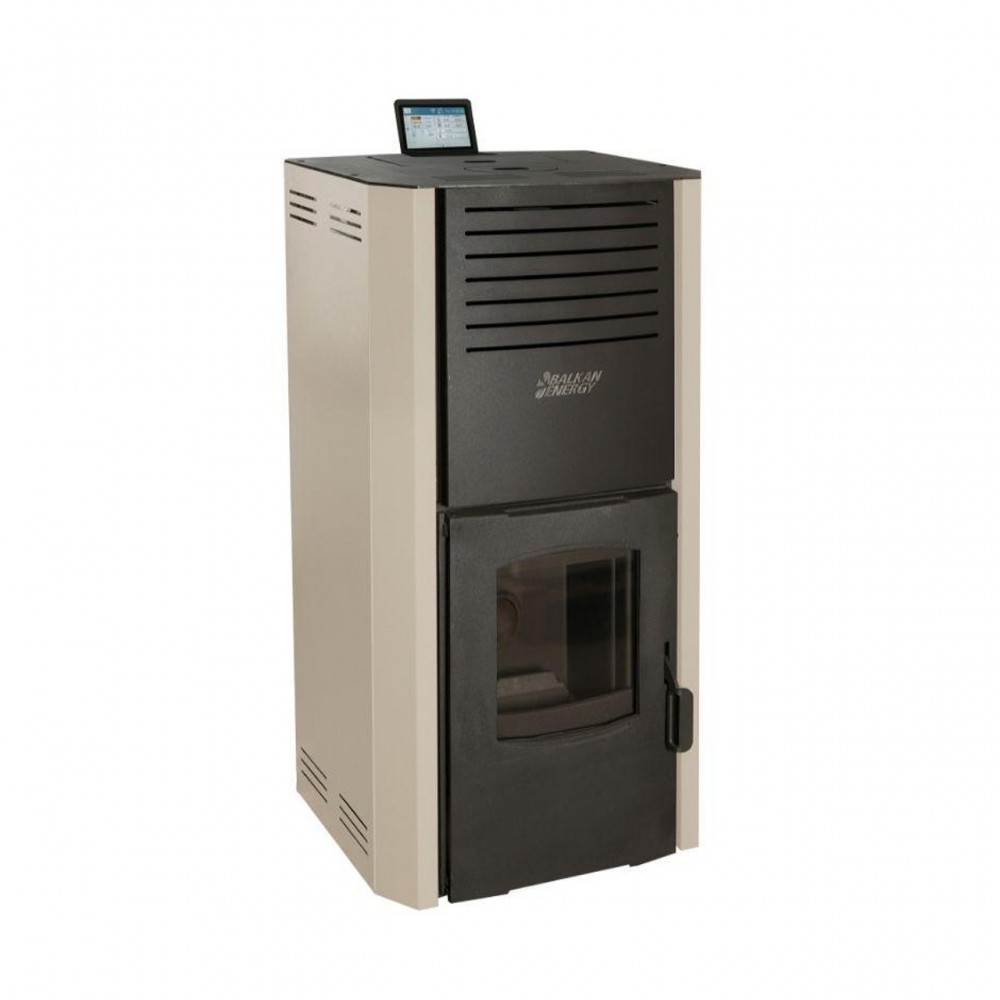 Pellet stove with back boiler Balkan Energy Bertha, 35kW | Pellet Stoves With Back Boiler | Pellet Stoves |