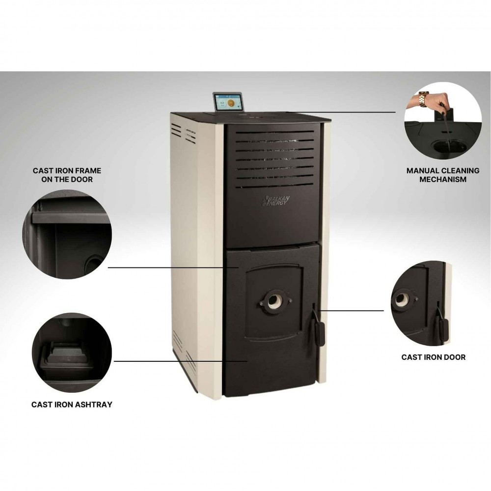 Pellet boiler Balkan Energy Sofia B, 25kW | Pellet Boilers | Pellet |