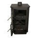 Wood burning stove with back boiler and oven Horvat Feniks RNE 26 kW | Multi Fuel Stoves With Back Boiler | Stoves |