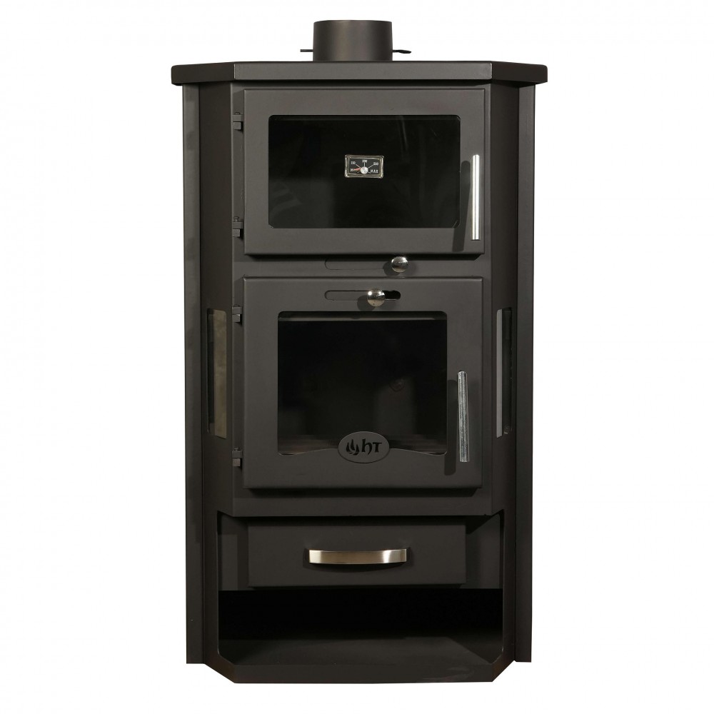 Wood burning stove with back boiler and oven Horvat Feniks RNE 26 kW | Multi Fuel Stoves With Back Boiler | Stoves |