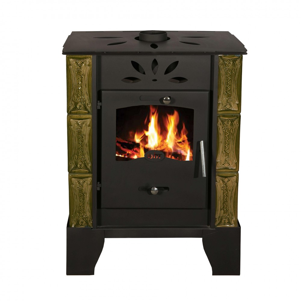 Wood burning stove Horvat Thetford TK9-3, Green 9 kW | Wood Burning Stoves | Stoves |