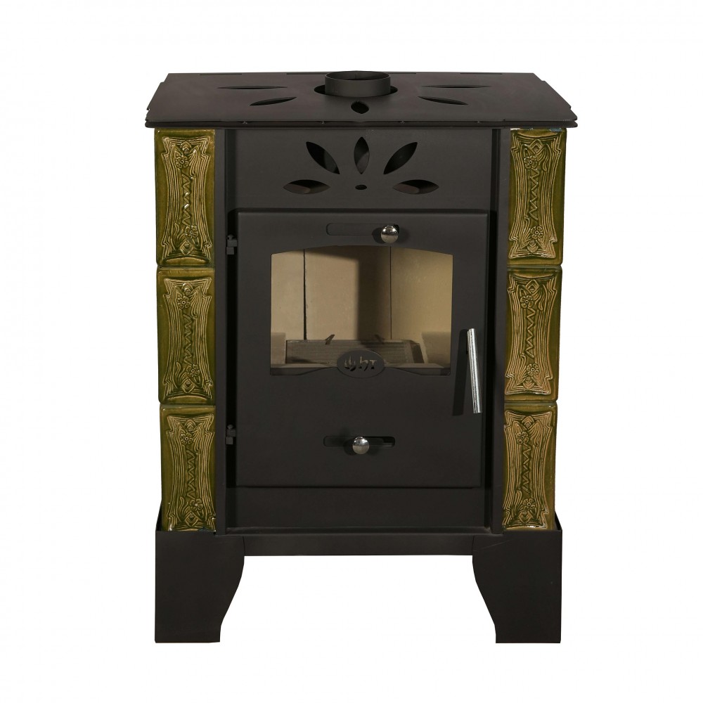 Wood burning stove Horvat Thetford TK9-3, Green 9 kW | Wood Burning Stoves | Stoves |