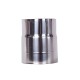 Flue kit for pellet stove, Stainless steel AISI 304, 100-130mm | Flue Kits | Chimney |